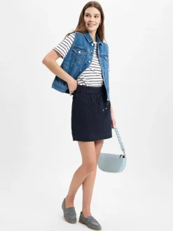 BOSS Orange Röcke<Damen Rock - Varachute marine uni