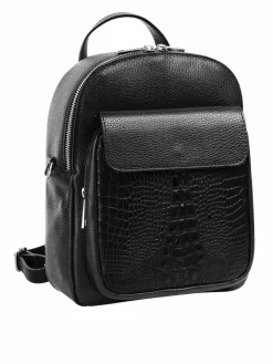 Cluty Taschen & Rucksäcke<Damen Rucksack schwarz uni