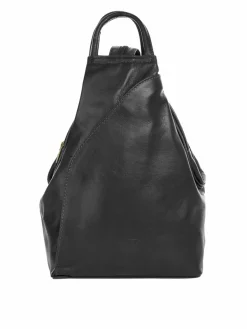 piké Taschen & Rucksäcke<Damen Rucksack schwarz uni