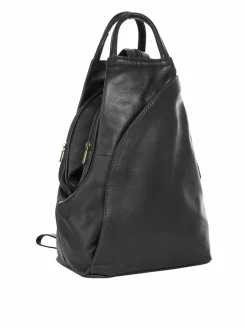 piké Taschen & Rucksäcke<Damen Rucksack schwarz uni
