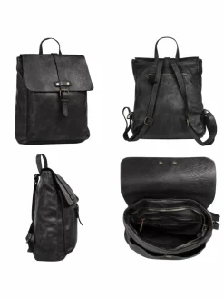 Samantha Look Taschen & Rucksäcke<Damen Rucksack schwarz uni