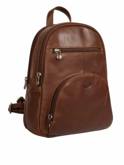 piké Taschen & Rucksäcke<Damen Rucksack braun uni