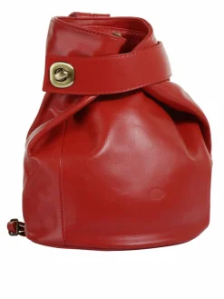 piké Taschen & Rucksäcke<Damen Rucksack rot uni
