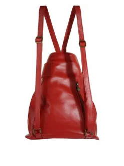 piké Taschen & Rucksäcke<Damen Rucksack rot uni