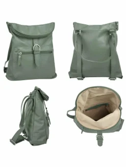forty° Taschen & Rucksäcke<Damen Rucksack grün uni