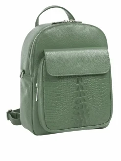 Cluty Taschen & Rucksäcke<Damen Rucksack grün uni