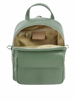 Cluty Taschen & Rucksäcke<Damen Rucksack grün uni