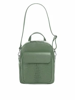 Cluty Taschen & Rucksäcke<Damen Rucksack grün uni