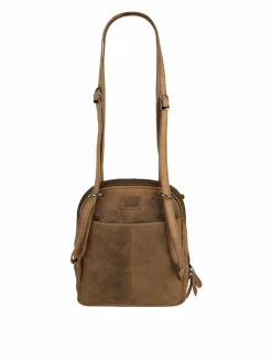 BAGAN Taschen & Rucksäcke<Damen Rucksack braun uni
