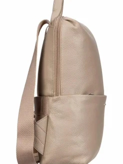Mandarina Duck Taschen & Rucksäcke<Damen Rucksack - Mellow Leather Squared Backpack FZT38 beige uni