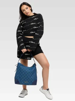 Damen Carlo Colucci Pullover & Strickjacken>Damen Rundhalspullover - Di Vella