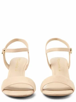Tamaris Sandalen & Sandaletten<Damen Sandale beige uni