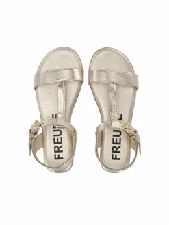 FREUDE Sandalen & Sandaletten<Damen Sandale - ALEA gold uni