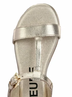 FREUDE Sandalen & Sandaletten<Damen Sandale - ALEA gold uni