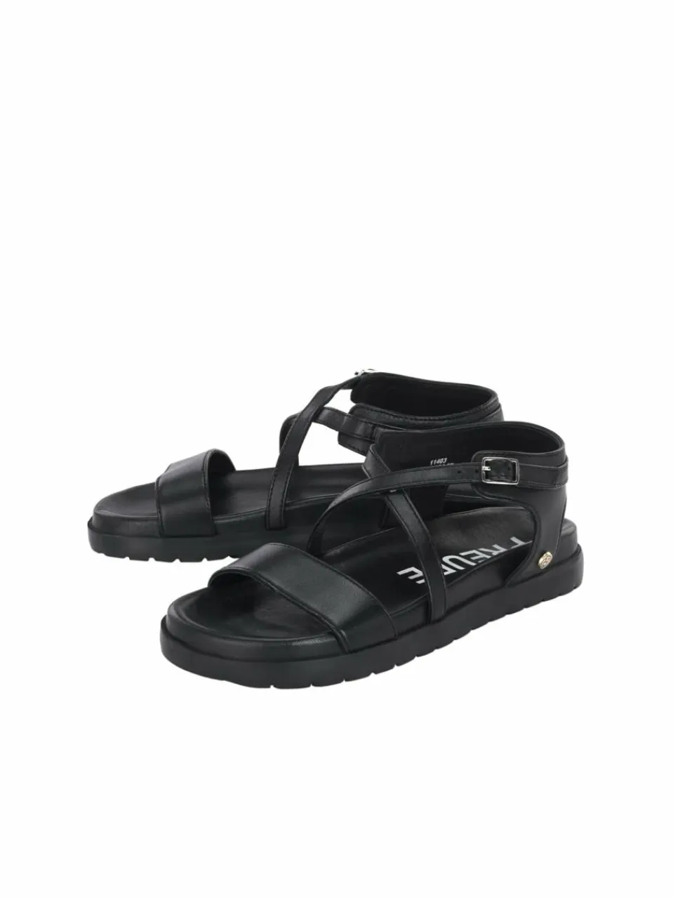 FREUDE Sandalen & Sandaletten<Damen Sandale - AMELINE schwarz uni