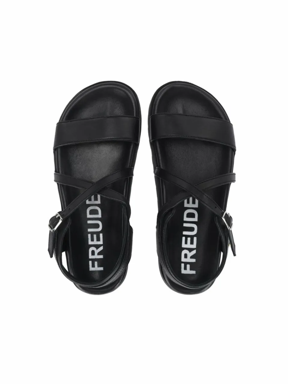 FREUDE Sandalen & Sandaletten<Damen Sandale - AMELINE schwarz uni