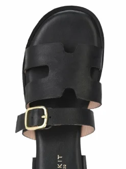 Crickit Sandalen & Sandaletten<Damen Sandale - ODETTE schwarz uni