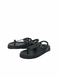 Crickit Zehentrenner|Sandalen & Sandaletten<Damen Sandale - ODINE schwarz uni