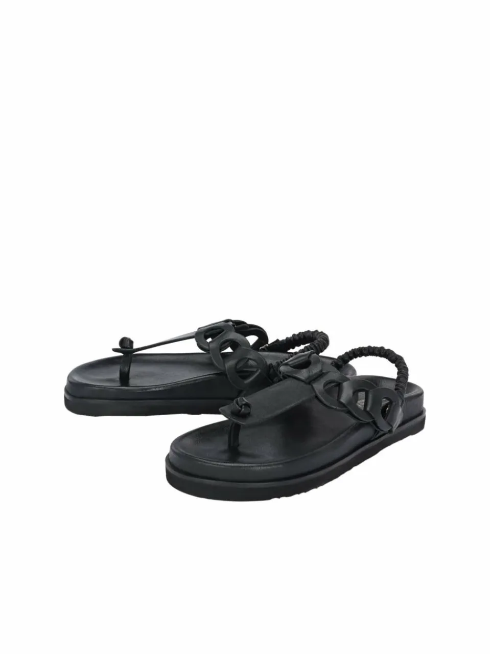 Crickit Zehentrenner|Sandalen & Sandaletten<Damen Sandale - ODINE schwarz uni