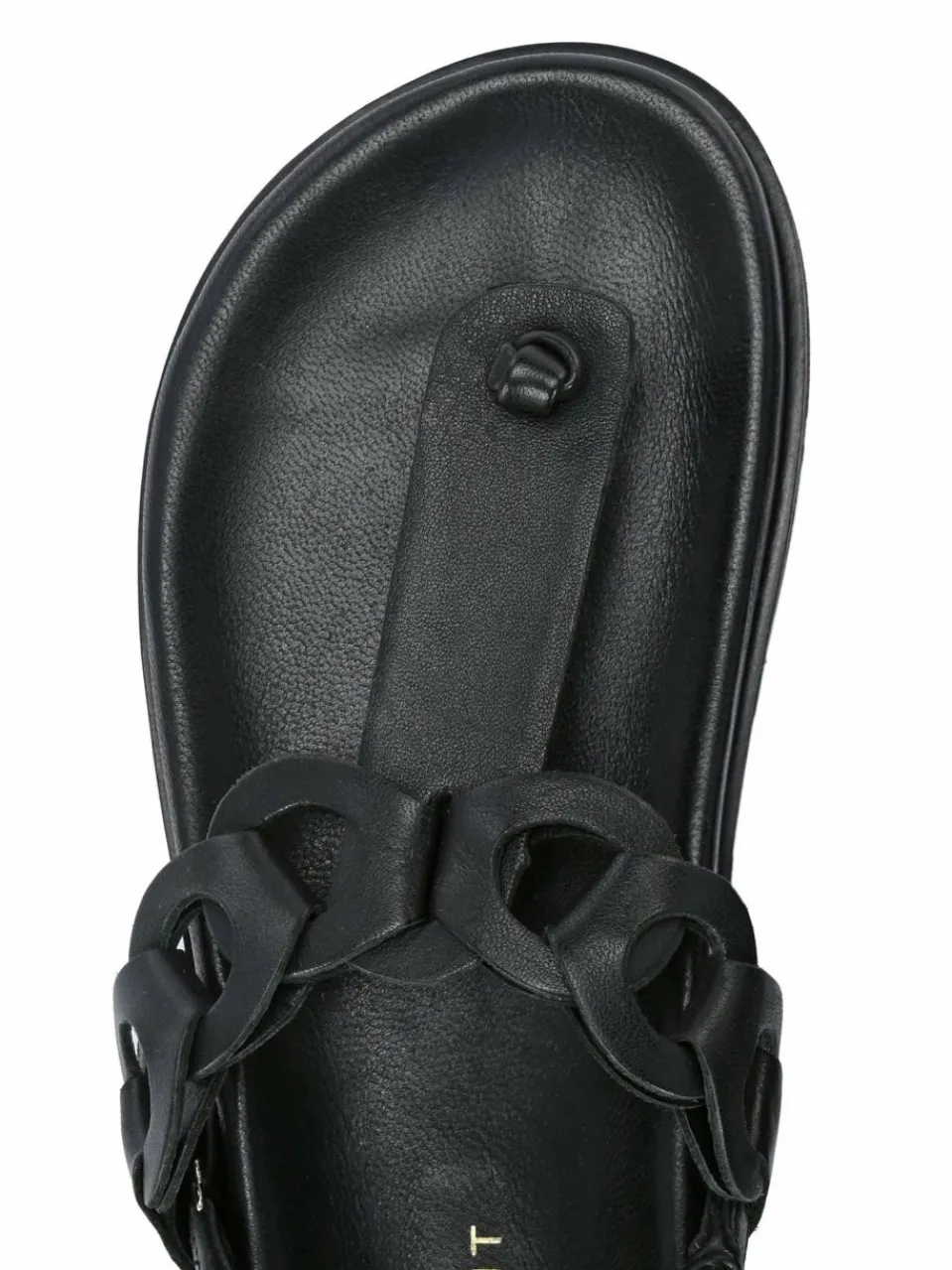 Crickit Zehentrenner|Sandalen & Sandaletten<Damen Sandale - ODINE schwarz uni