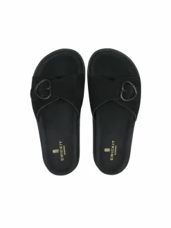 Crickit Sandalen & Sandaletten<Damen Sandale - RILANA schwarz bedruckt