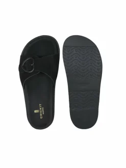 Crickit Sandalen & Sandaletten<Damen Sandale - RILANA schwarz bedruckt