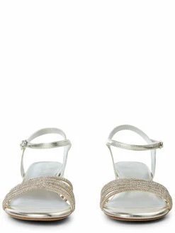 Tamaris Sandalen & Sandaletten<Damen Sandalette silber uni