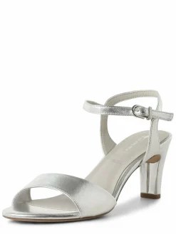 Tamaris Pumps|Sandalen & Sandaletten<Damen Sandaletten silber uni