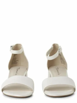 Tamaris Sandalen & Sandaletten<Damen Sandaletten weiß uni