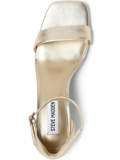 Steve Madden Sandalen & Sandaletten<Damen Sandaletten aus Leder - Epix gold uni