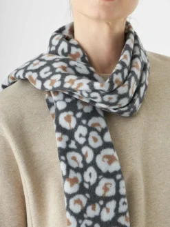 Codello Schals & Tücher<Damen Schal grau bedruckt
