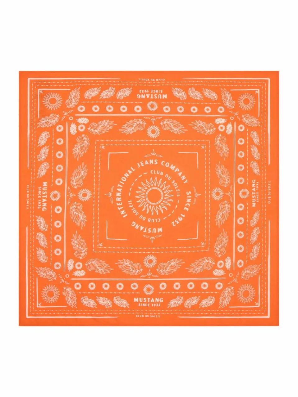 Mustang Schals & Tücher<Damen Schal orange uni