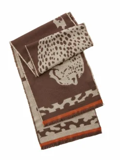 Codello Schals & Tücher<Damen Schal braun bedruckt