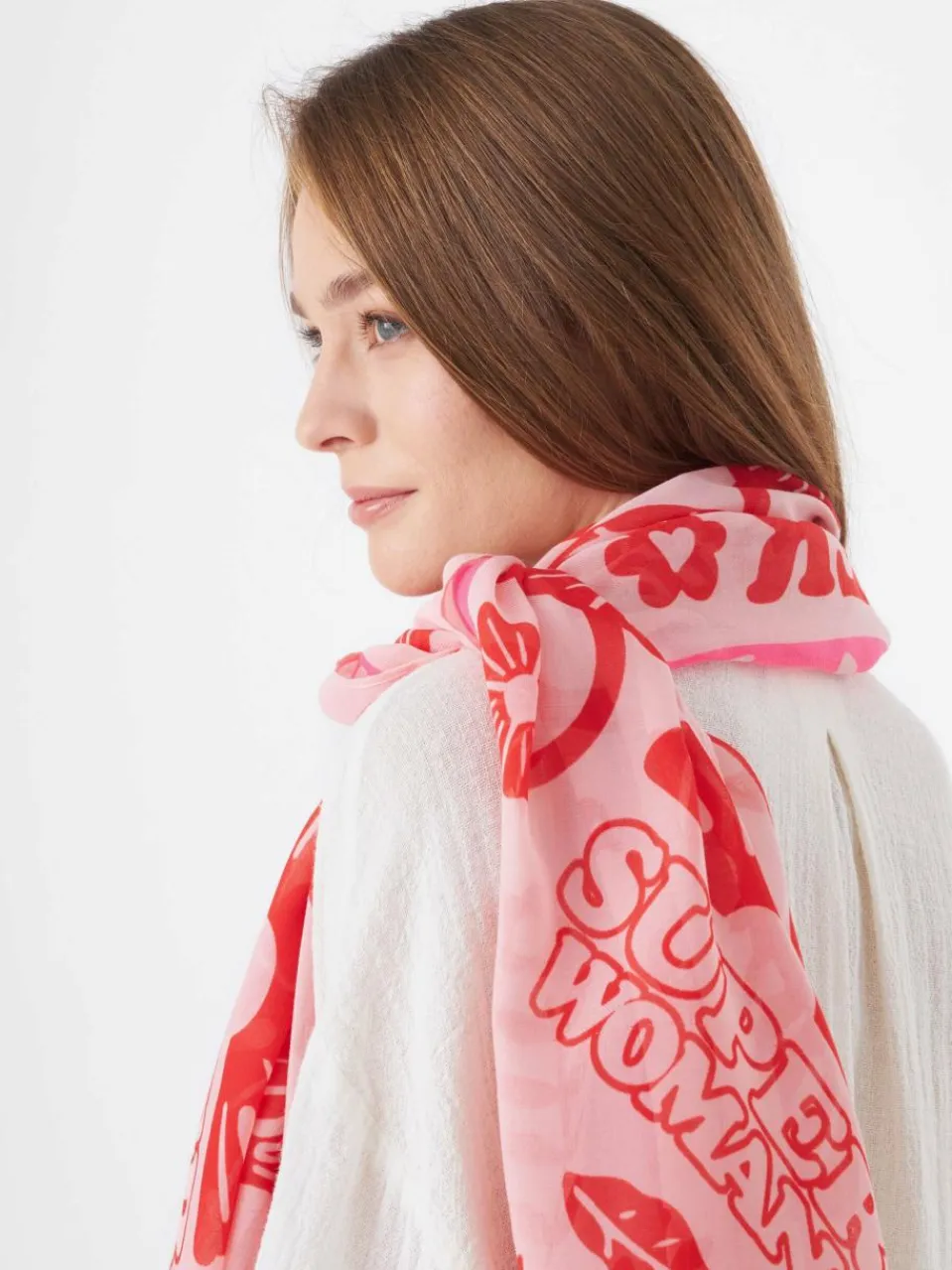 Codello Schals & Tücher<Damen Schal rosa bedruckt