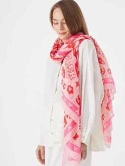 Codello Schals & Tücher<Damen Schal rosa bedruckt