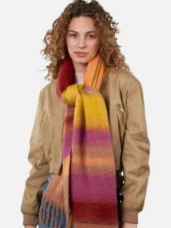 Barts Schals & Tücher<Damen Schal rot gestreift