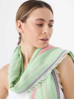 Codello Schals & Tücher<Damen Schal grün gestreift