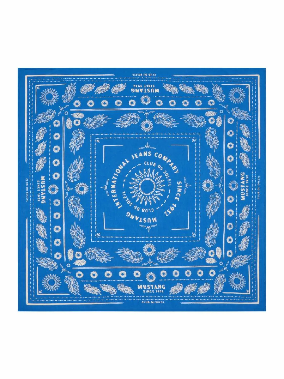 Mustang Schals & Tücher<Damen Schal blau uni