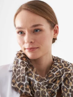 Codello Schals & Tücher<Damen Schal braun bedruckt