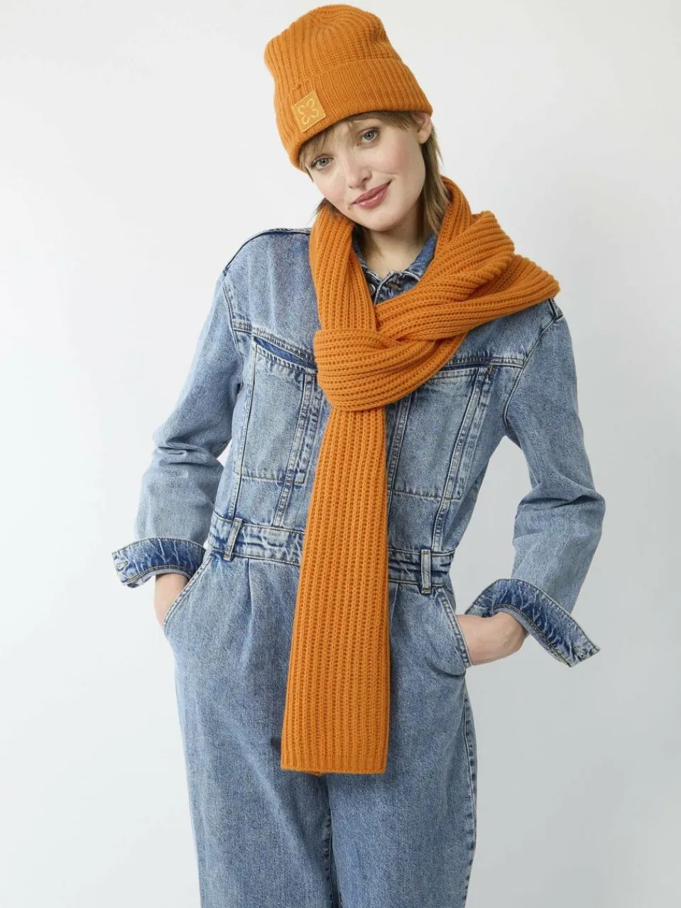 Codello Schals & Tücher<Damen Schal orange uni