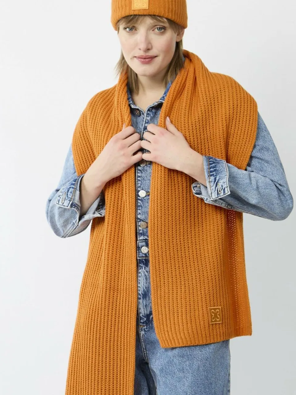 Codello Schals & Tücher<Damen Schal orange uni