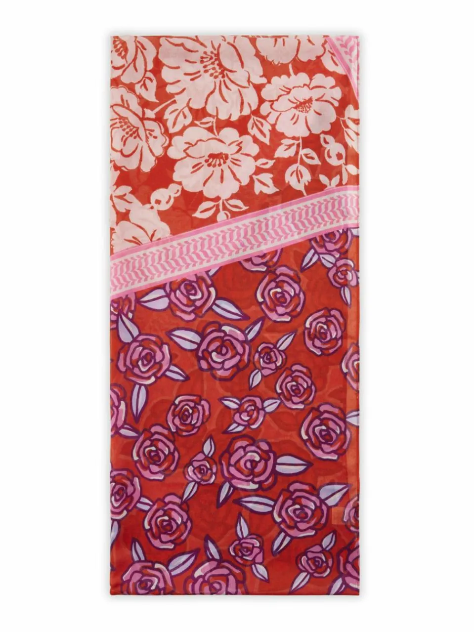 Codello Schals & Tücher<Damen Schal rot bedruckt