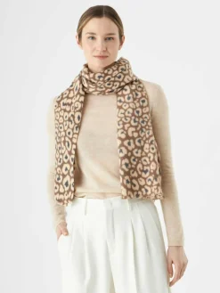 Codello Schals & Tücher<Damen Schal braun bedruckt