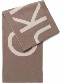 Calvin Klein Schals & Tücher<Damen Schal taupe beige gemustert