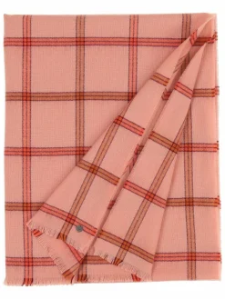 Fraas Schals & Tücher<Damen Schal aprikot kariert