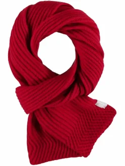 Fraas Schals & Tücher<Damen Schal rot uni