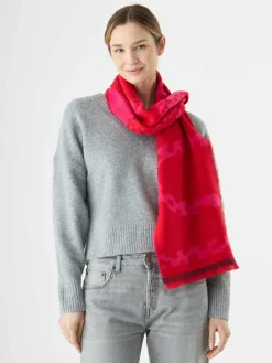Codello Schals & Tücher<Damen Schal rot bedruckt