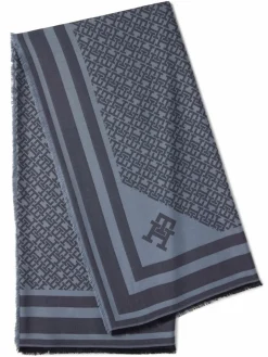 Tommy Hilfiger Schals & Tücher<Damen Schal blau gemustert