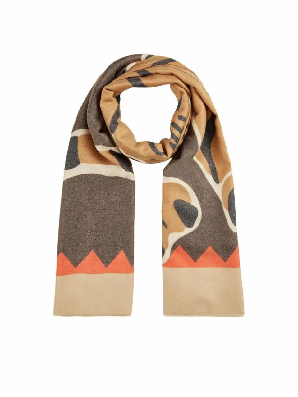 Codello Schals & Tücher<Damen Schal beige bedruckt