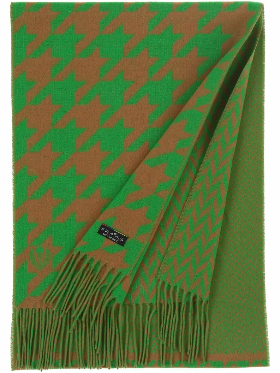 Fraas Schals & Tücher<Damen Schal grün bedruckt